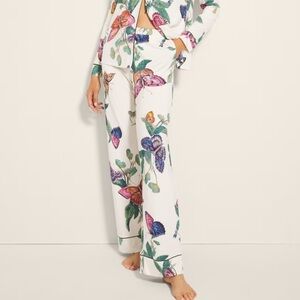 Soma Cool Nights Butterfly Printed Pajama Pants